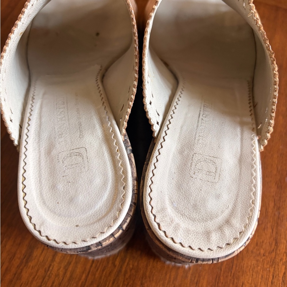 Elegant Tan Leather Mules for Women - Picture 4 of 5